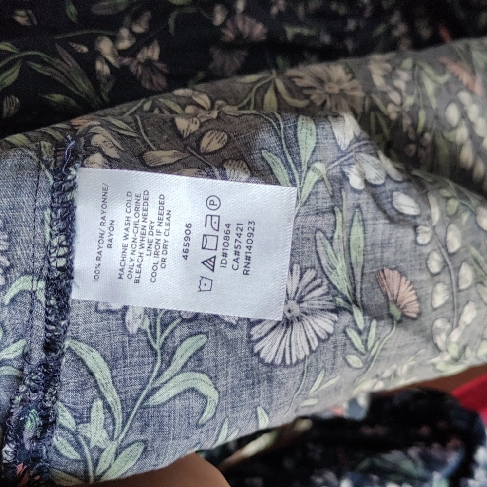 Ann Taylor Loft XS midi dress 3/4 sleeve - Picture 7 of 7